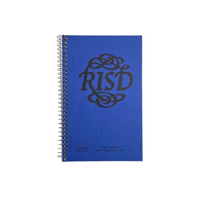 RISD Top Flight RISD 1 Subject Notebook 6" x 9"
