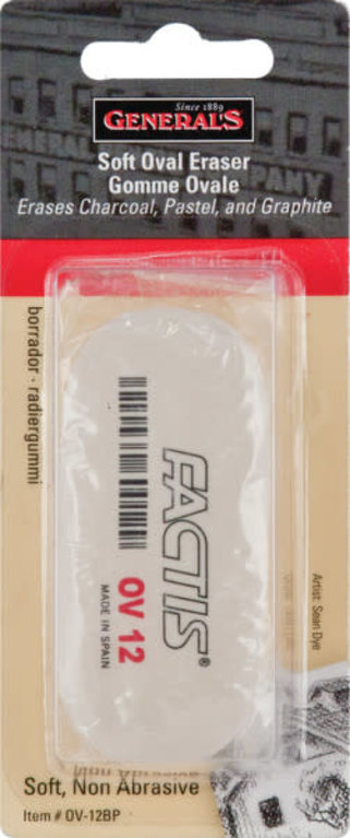 General's General's Factis Soft Oval Eraser