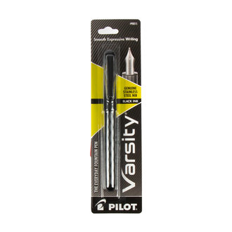 Pilot Varsity Fountain Pen Black