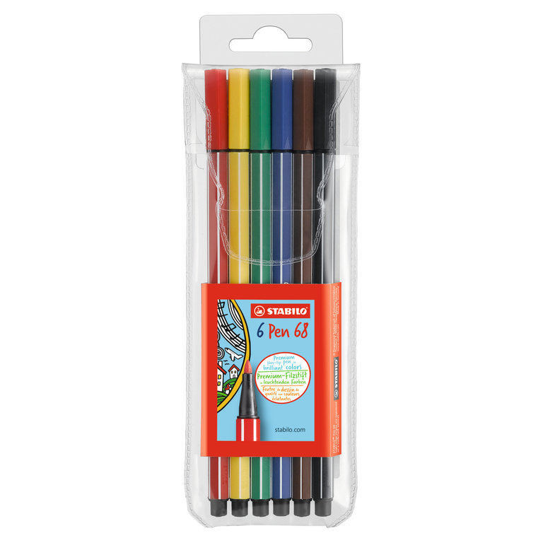 Stabilo Stabilo Point 68 Fineliner Pen Set