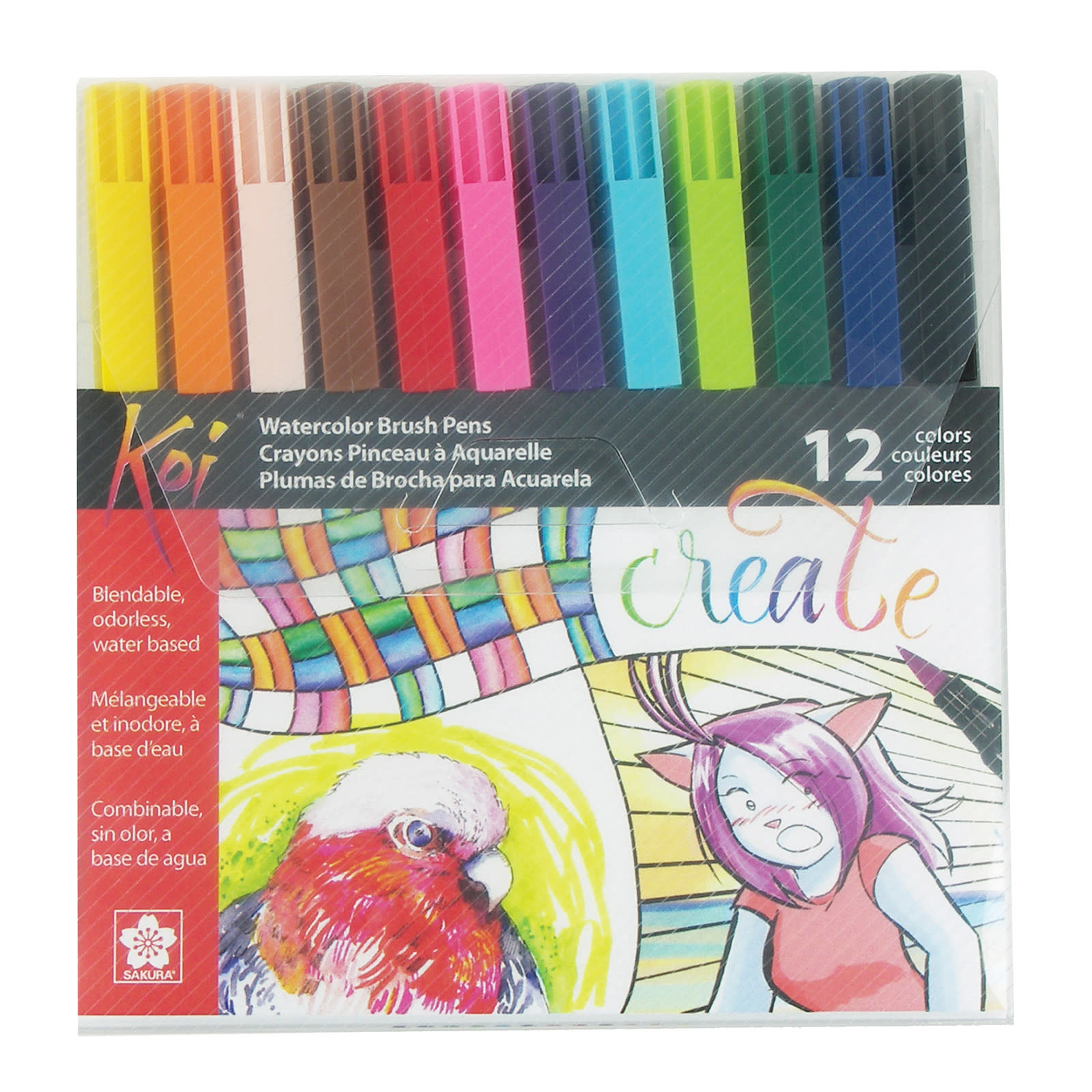Sakura Koi Coloring Brush Pen Set RISD Store