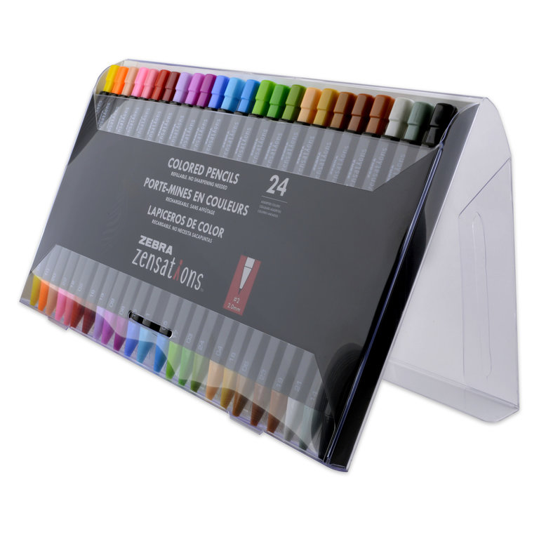 Zebra Zebra Zensations Colored Mechanical Pencils