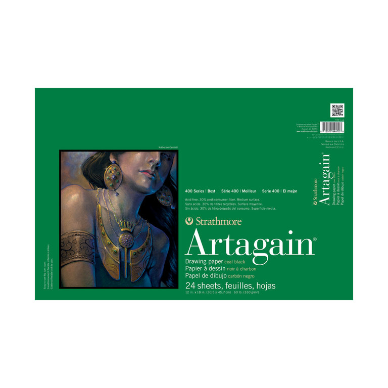 Strathmore Strathmore Artagain Pad Black