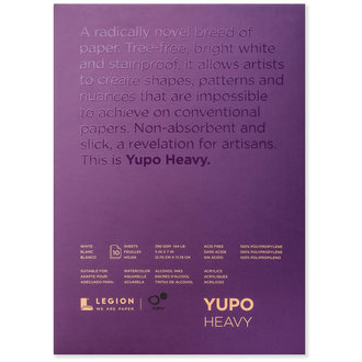Legion Paper Yupo Pad Heavyweight 10 Sheets