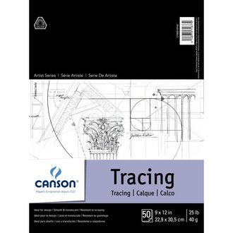 Canson Foundation Series Tracing Pad 50 Sheets