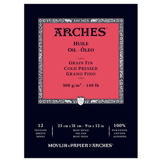 Arches Oil Paper Pad 140 lb 12 Sheets