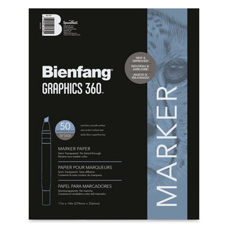 Bienfang Graphics 360 Marker Pad 50 Sheets