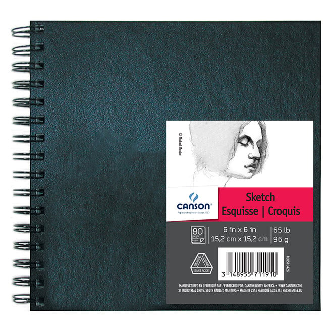 Canson Mixed Media Art Book 40 Sheets - RISD Store