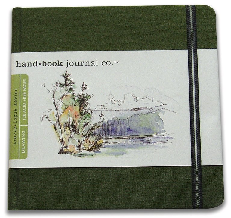 Global Art Global Art Hand Book Travelogue Square Artist Journal 5.5" x 5.5"