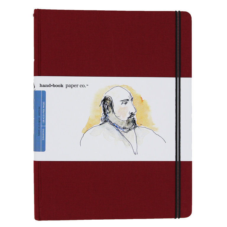 Global Art Global Art Hand Book Travelogue Artist Journal Extra-Large Portrait 10.5"x8.25"