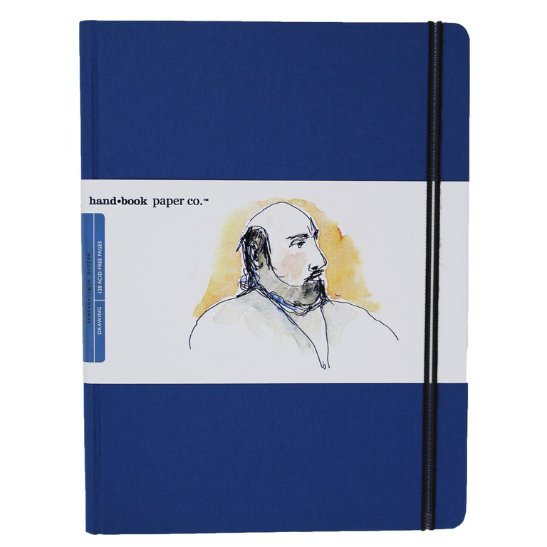 Global Art Global Art Hand Book Travelogue Artist Journal Extra-Large Portrait 10.5"x8.25"