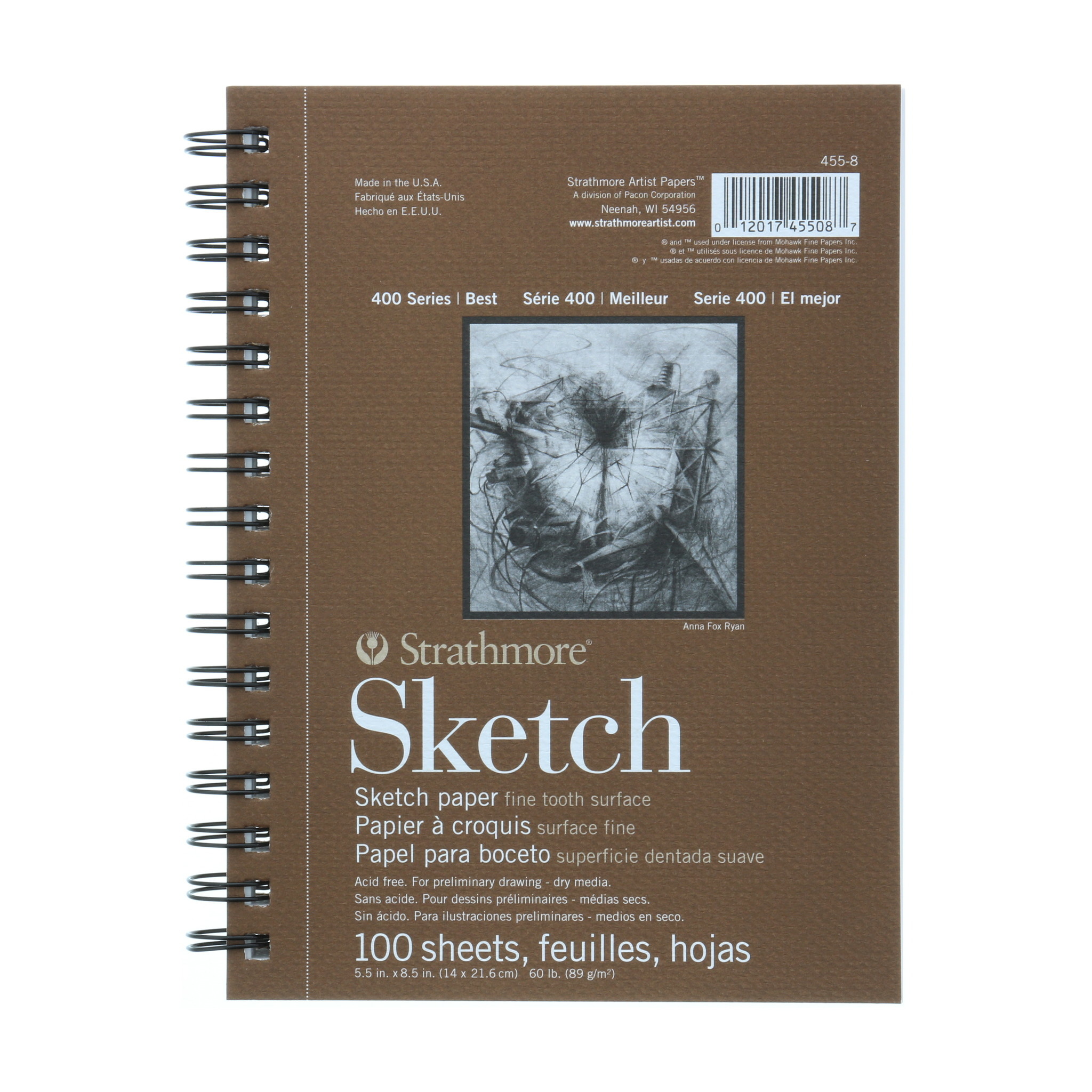 Strathmore 400 Series 9 x 12 Sketch Pad - 100 Sheets