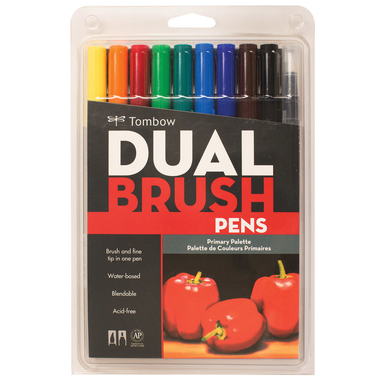 Tombow Tombow Dual Brush Pen 10 Set