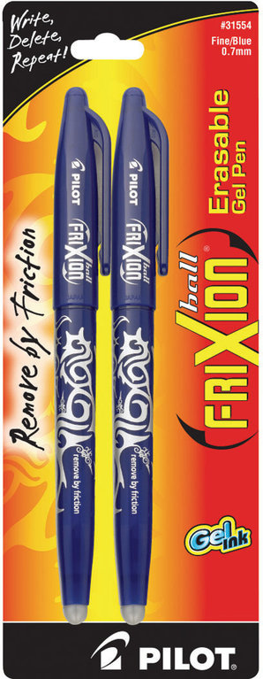 Pilot Pilot Frixion Erasable Gel Pen 2 Pack