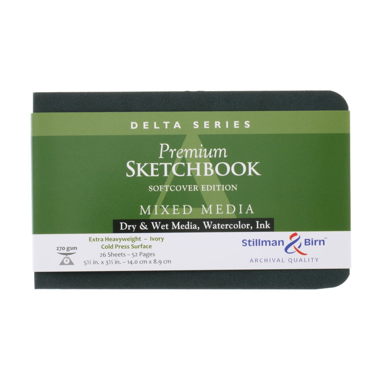 Stillman & Birn Stillman & Birn Delta Series Premium Soft-Cover Sketchbook