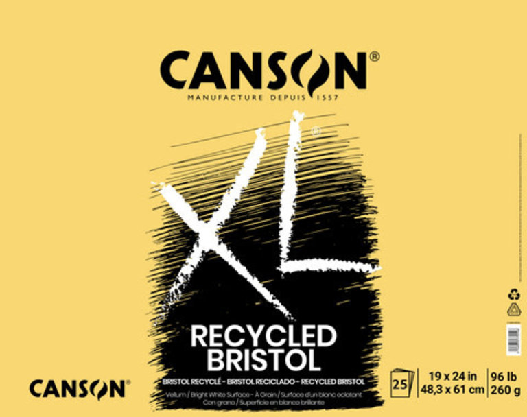 Canson Canson XL Bristol Pad Recycled 25 sheets