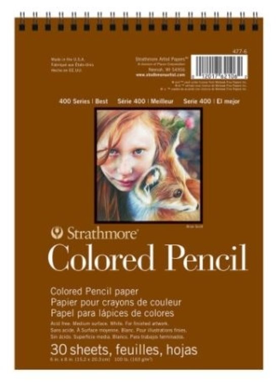 Strathmore Strathmore Colored Pencil Pad 400 Series 30 Sheets