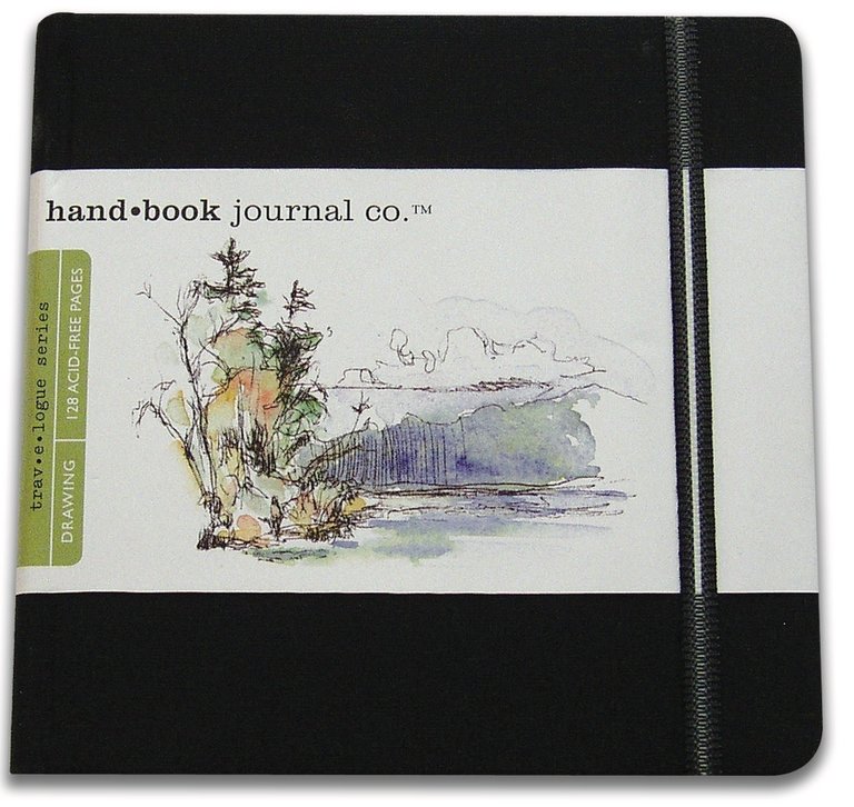 Global Art Global Art Hand Book Travelogue Square Artist Journal 5.5" x 5.5"