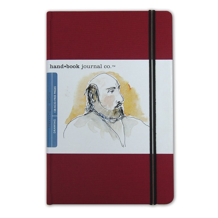 Global Art Global Art Hand Book Travelogue Artist Journal Large Portrait 5.5" x 8.25"