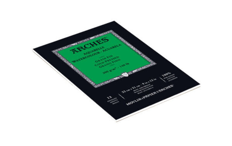 Arches Arches Watercolor Pad 140 lb 12 Sheets