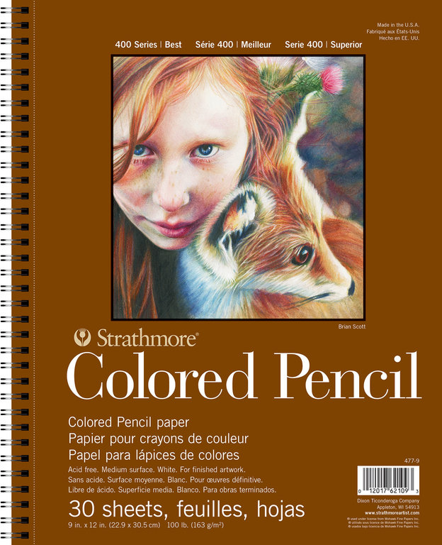 Strathmore Strathmore Colored Pencil Pad 400 Series 30 Sheets