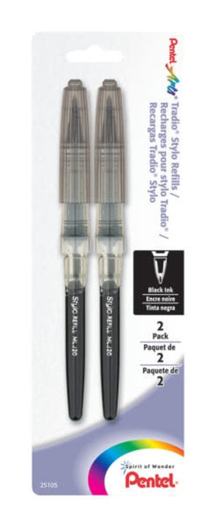 Pentel Pentel Tradio Stylo Sketch Pen Black