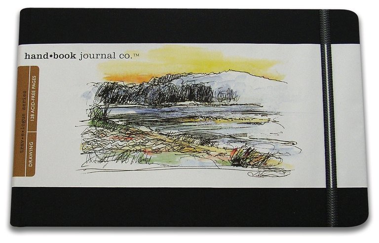 Global Art Global Art Hand Book Travelogue Artist Journal Pocket Landscape 5.5" x 3.5"