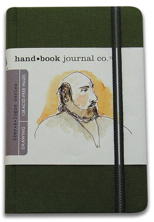 Global Art Global Art Hand Book Travelogue Artist Journal Large Portrait 5.5" x 8.25"