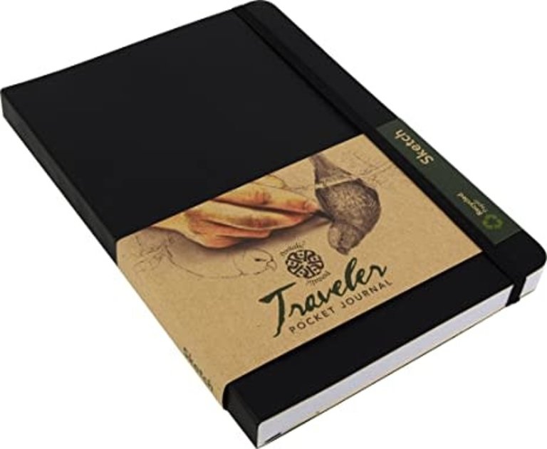 Pentalic Pentalic Traveler Journal Sketchbook 6"x8"