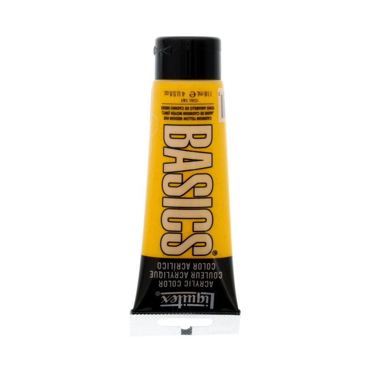 Cadmium Yellow Medium Hue Basic Acrylic Paint