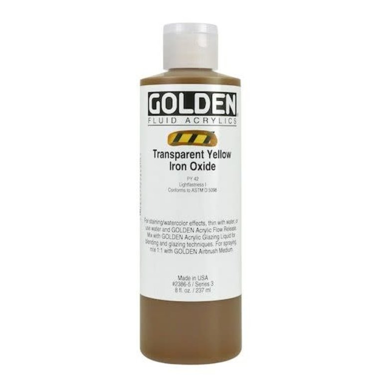 Golden Fluid Acrylic - Primary Cyan 16 oz.