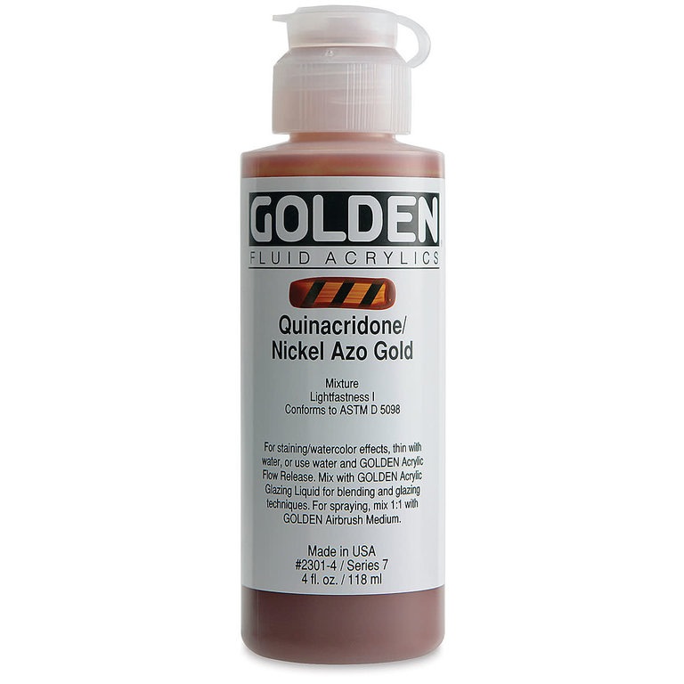 Golden Golden Fluid Acrylic 4 oz Earthtones