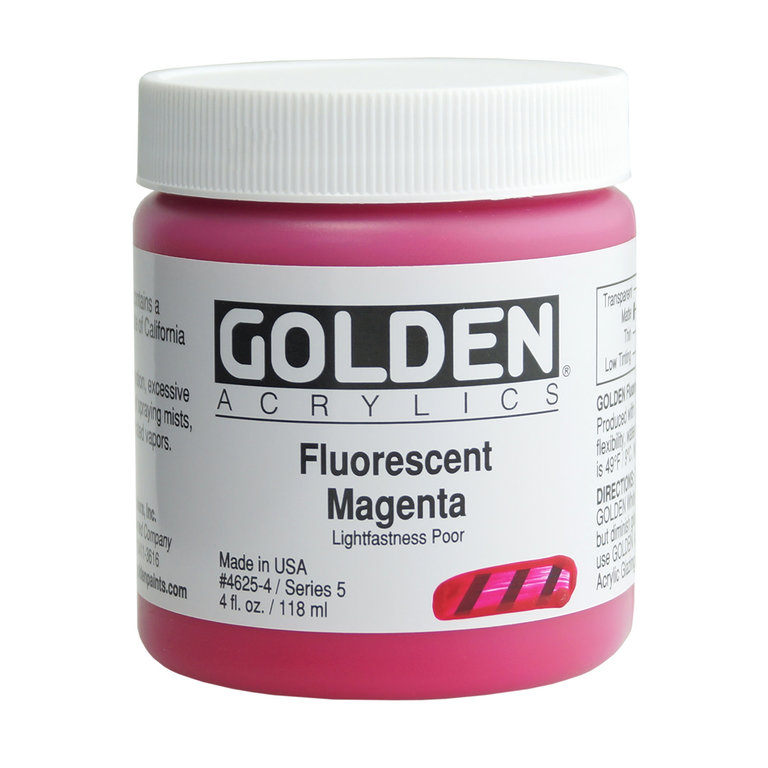 Golden Golden Heavy Body Acrylic Fluorescent 4 oz