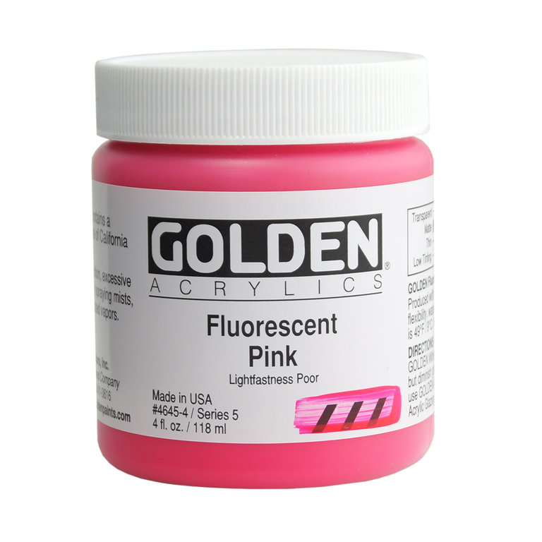 Golden Golden Heavy Body Acrylic Fluorescent 4 oz
