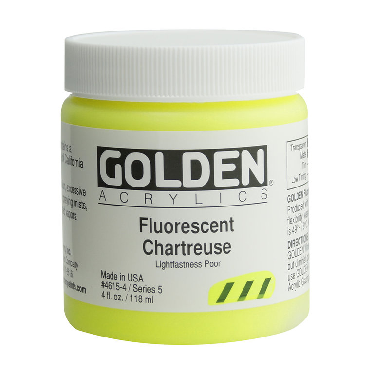 Golden Golden Heavy Body Acrylic Fluorescent 4 oz