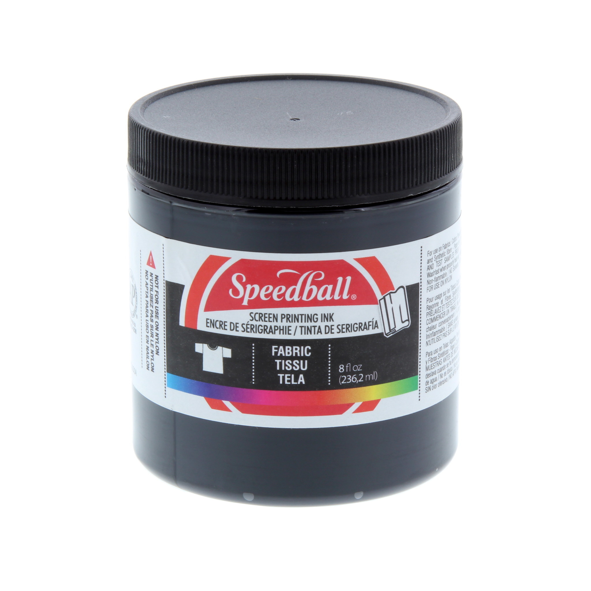Speedball Fabric Screen Printing Ink, 8 oz. Cotton Candy Pink