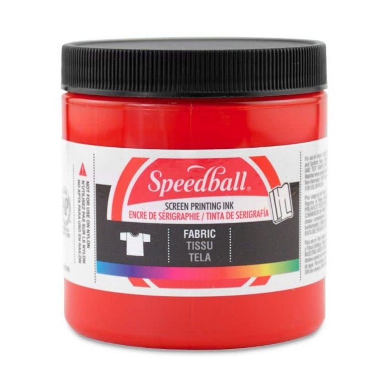 Speedball 8 oz Fabric Screen Printing Ink - White