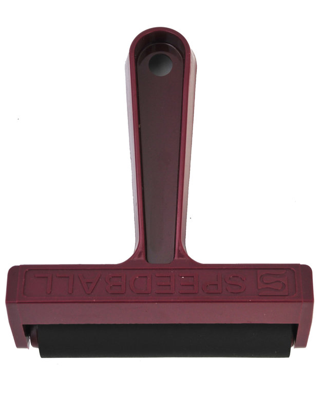 Speedball Speedball Pop-In Roller 4" Rubber Brayer