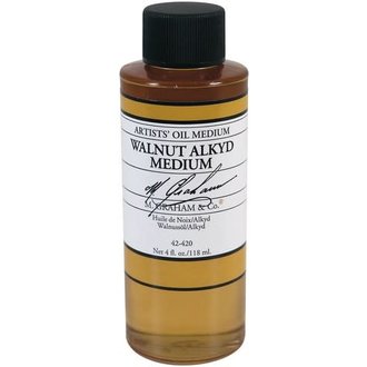 M. Graham Walnut Alkyd Medium