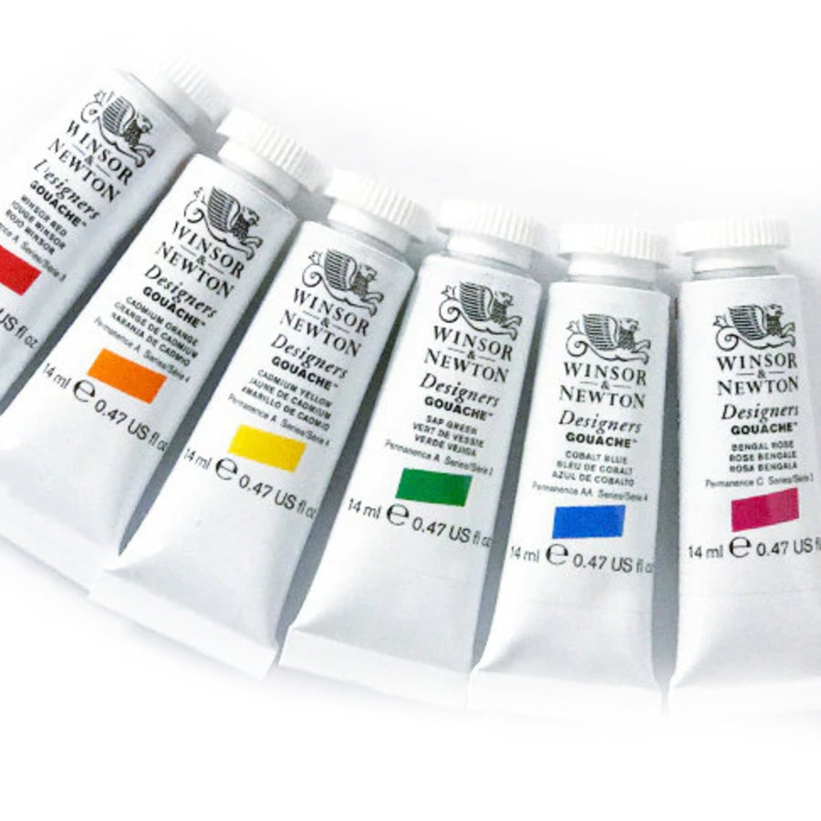 Winsor & Newton Winsor & Newton Designers Gouache Introductory 10 Set -  RISD Store