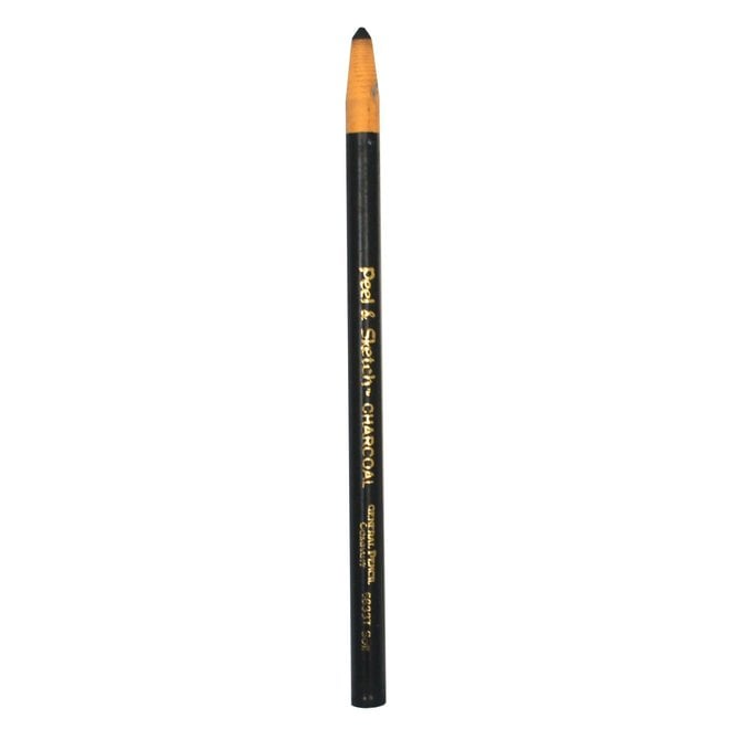 General Pencil Company : Charcoal wrap pencil HB HARD : Peel and Sketch