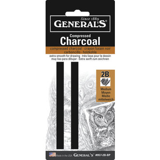 General's Compressed Charcoal 2 Pack