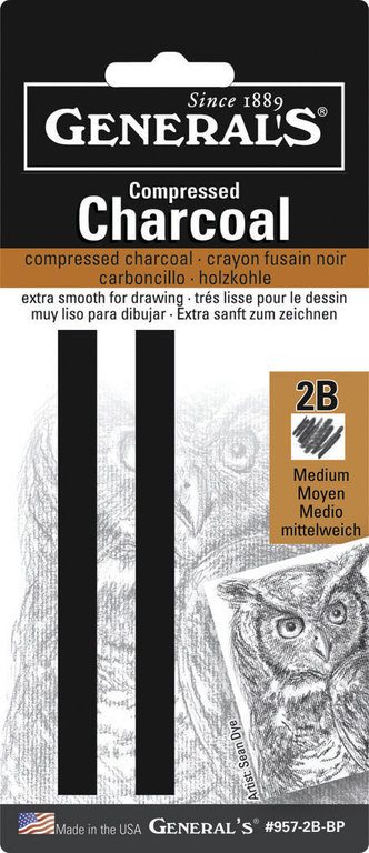 General's General's Compressed Charcoal 2 Pack