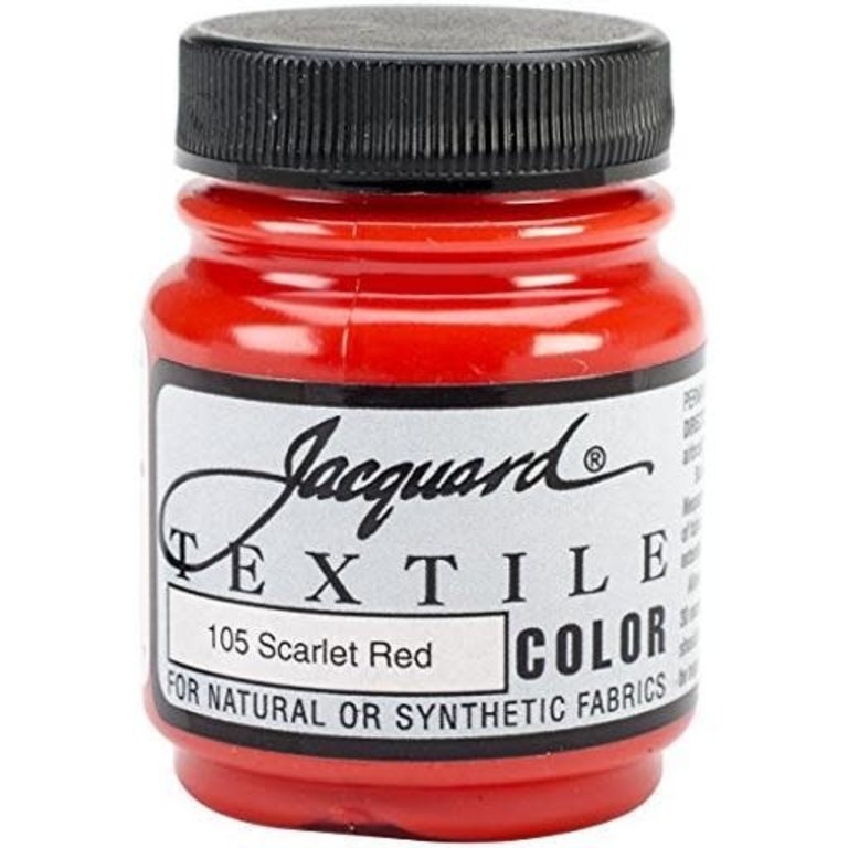 Jacquard Textile Color Fabric Paint 2.25Oz-Yellow