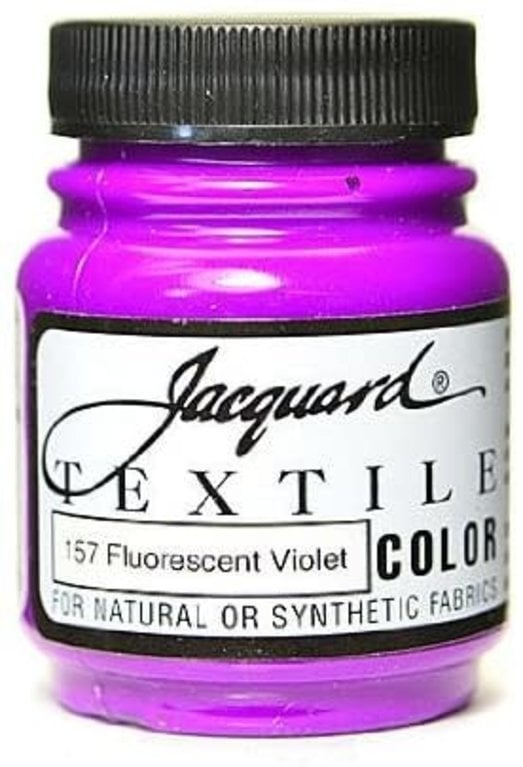 Jacquard Textile Color Fabric Paint 8oz White