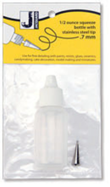 Jacquard Jacquard 1/2 oz Squeeze Applicator Bottle Metal Tip