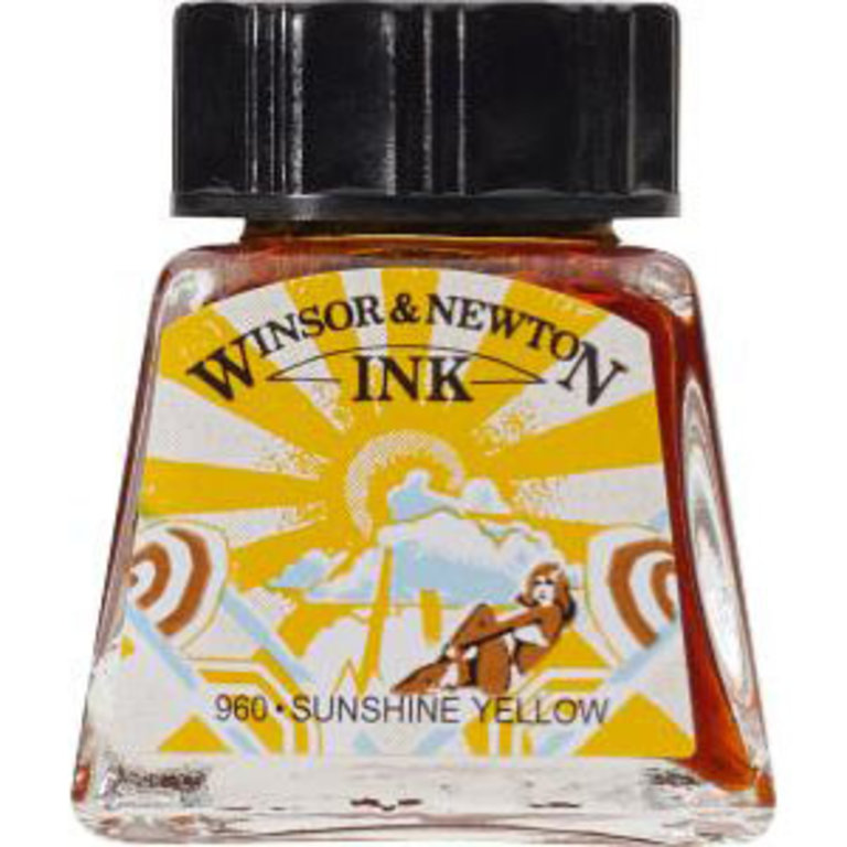 Winsor & Newton Winsor & Newton Drawing Ink Water-Resistant .5 oz