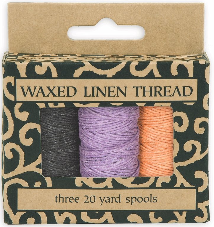 Lineco Lineco Waxed Linen Thread 3 Pack