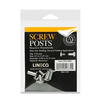 Lineco Screw Posts 3 Pairs