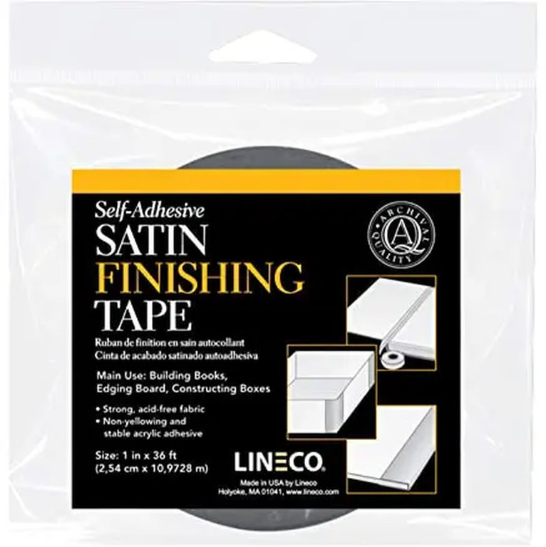 Lineco Lineco Satin Finishing Tape Black